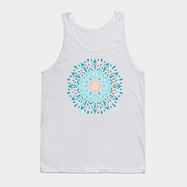 mandala Clamber drawingmandala Gamut paint Tank Top by Martin Young